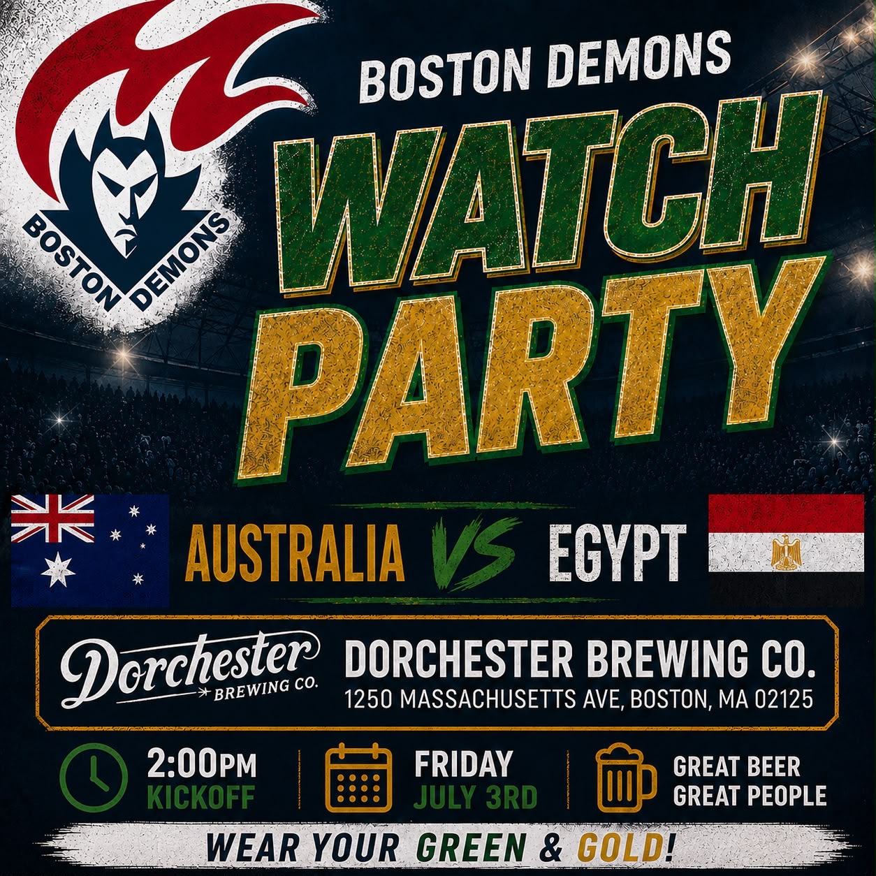 Dorchester Brewing Company poster